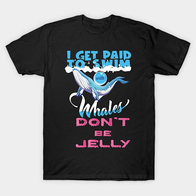 Whale Marine Biologist Marine Mammal T-Shirt by SiegfriedIlligDesign